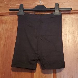 NEW Black Silky Stretch Shorts